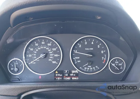 2014 BMW 320I z USA, uszkodzony, nr VIN WBA3B1G50ENS79309